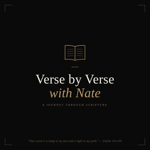 Verse by Verse with Nate
